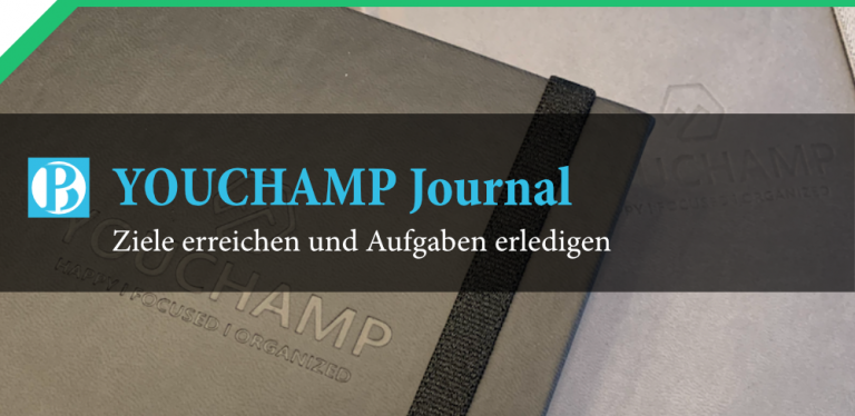 YOUCHAMP Journal - Ziele erreichen und Aufgaben erledigen